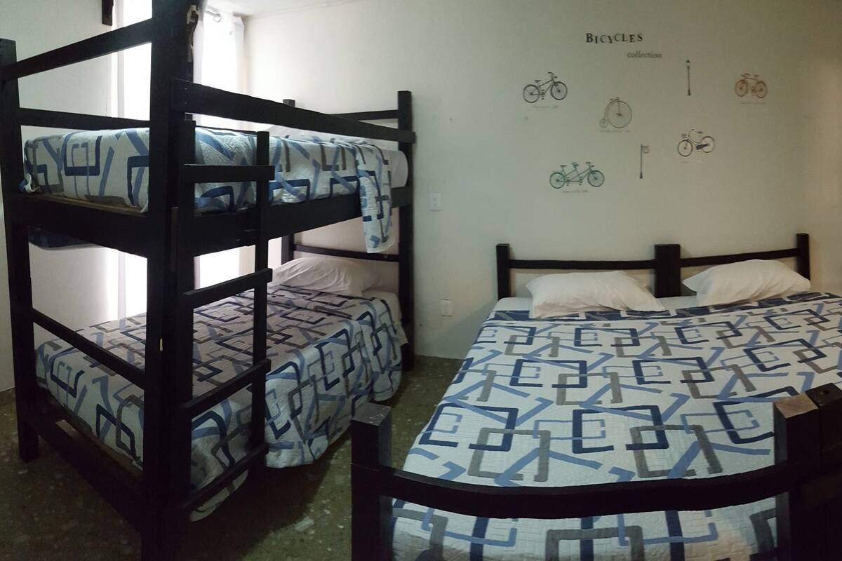 Individually decorated, free WiFi, bed sheets
