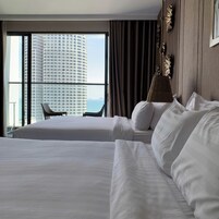 Family Partial Sea View with Balcony | 1 bedroom, minibar, in-room safe, desk