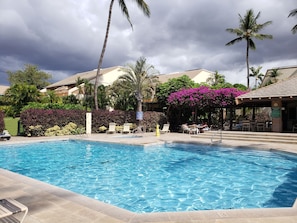 Outdoor pool, a heated pool - Escape to Paradise at Beautiful Maui Kamaole In South Maui! (Kihei)