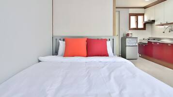 Wifi gratis y ropa de cama