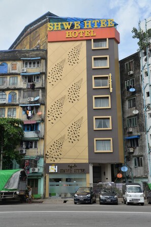 Fassade der Unterkunft