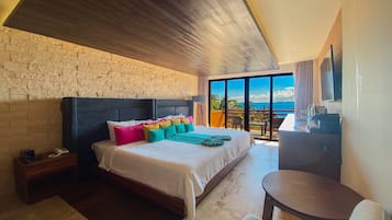 Egyptian cotton sheets, premium bedding, minibar, in-room safe