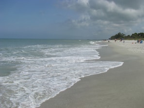 Sun-loungers, beach towels