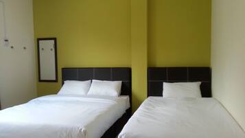 Desk, iron/ironing board, rollaway beds, free WiFi