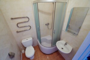 Bathroom shower - Hotel LaMa 2 (Kyiv)