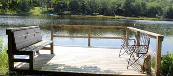 Lake Front House on Private lake