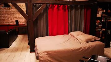 5 habitaciones, escritorio y sistema de insonorización