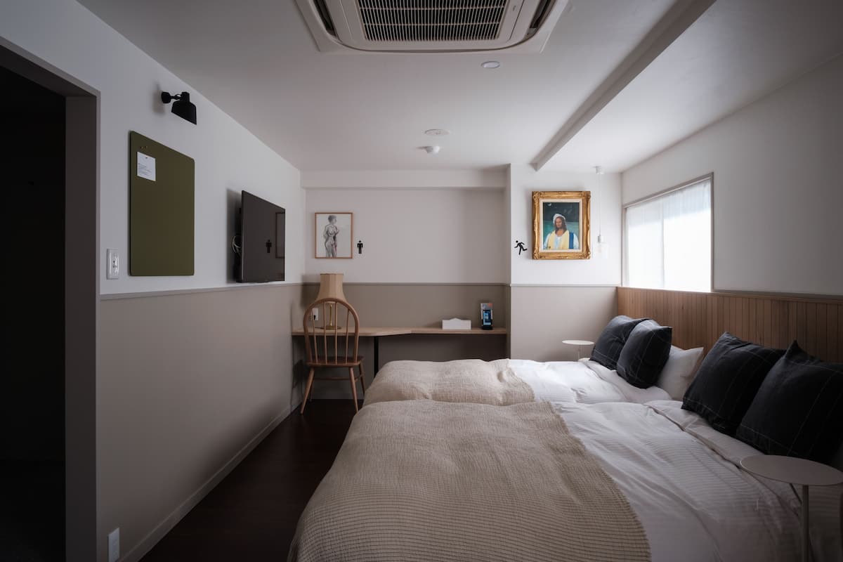 Individually decorated, individually furnished, free WiFi, bed sheets