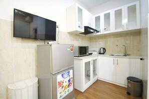 Studio Deluxe | Cuisine privée | Réfrigérateur