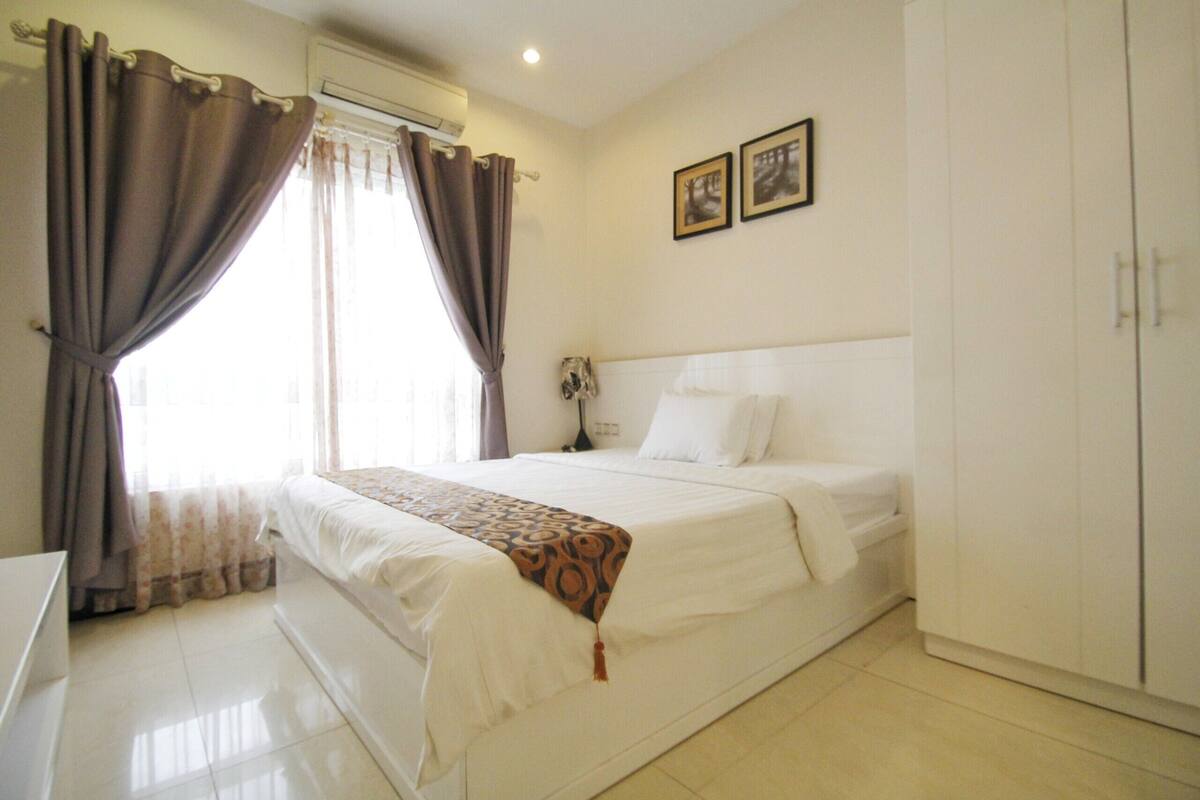 Apartment 1 Bedroom | Premium bedding, pillowtop beds, in-room safe, individually furnished