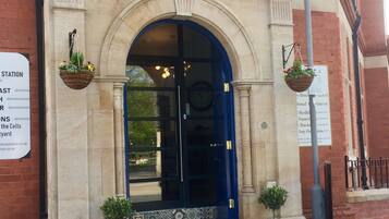 Entrada de la propiedad