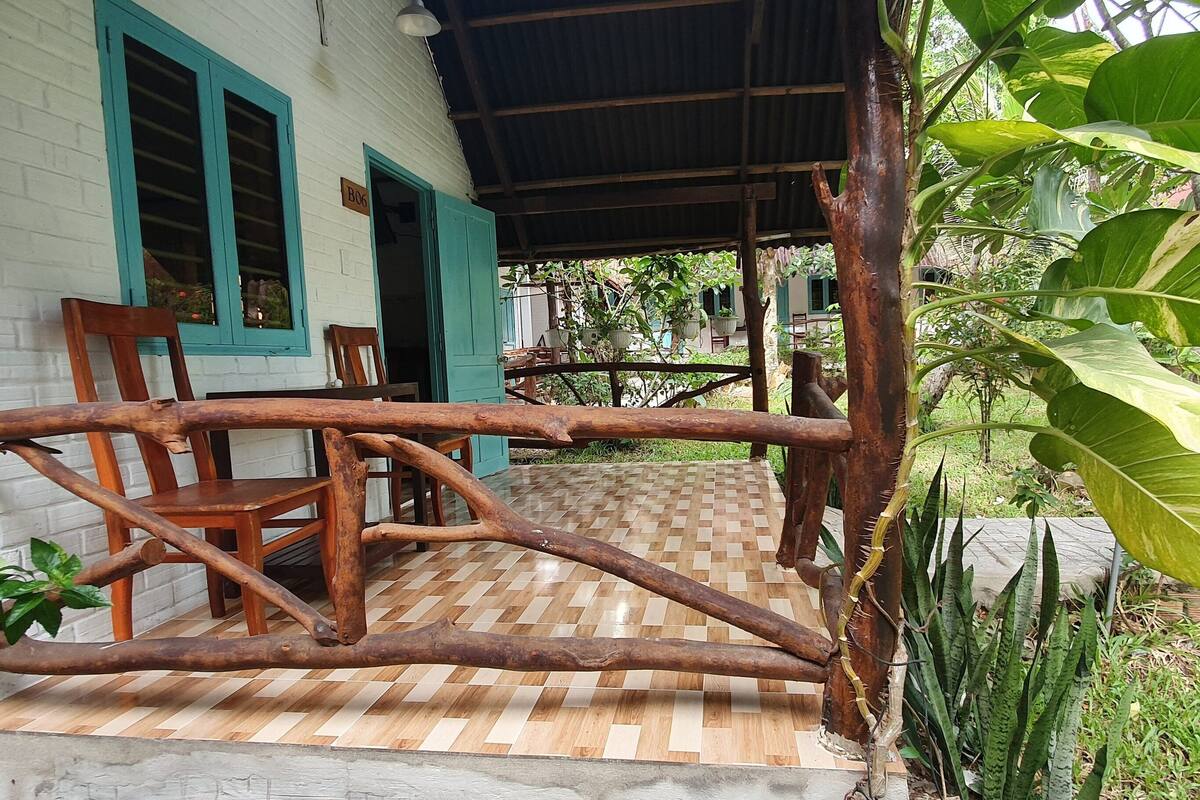 Bungalow, 1 Double Bed | Balcony