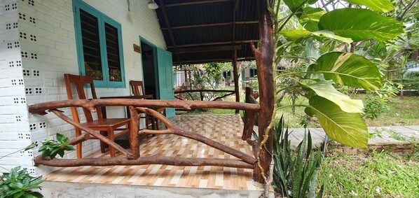 Bungalow, 1 Doppelbett | Balkon