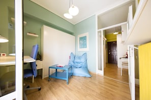 Economy-Apartment, 1 Schlafzimmer, Kochnische, Stadtblick