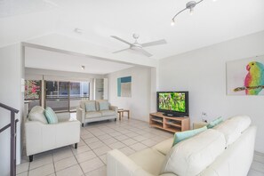 Villa (3 Bedrooms) | Living area | TV, video-game console - Breffney - 4/4 Avocet Parade (Peregian Beach)