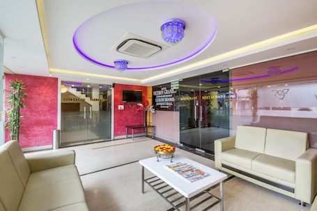 Sala de estar en el lobby