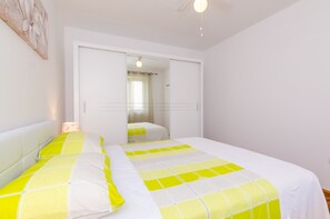 2 habitaciones, wifi gratis y ropa de cama