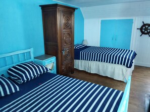 3 chambres, fer et planche Ă repasser, lit parapluie, Wi-Fi gratuit