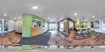 Sala de estar en el lobby