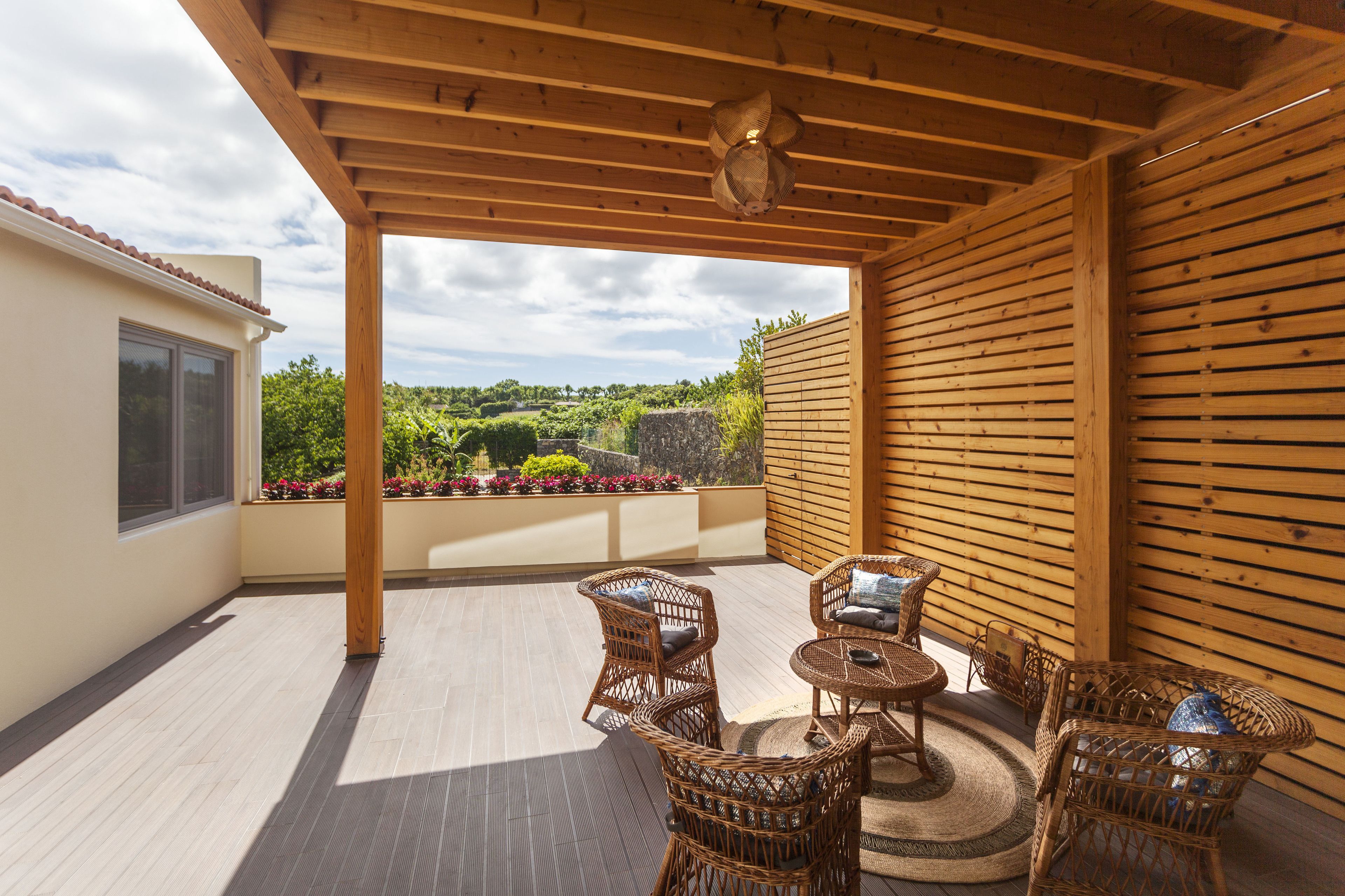 Rumah, 2 kamar tidur, teras | Teras/patio