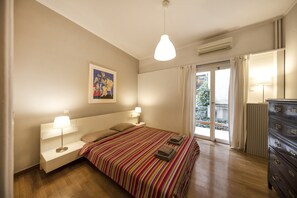 Apartment, 1 Bedroom, Balcony | 1 bedroom, individually decorated, individually furnished, desk