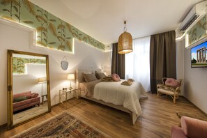 Studio, Kitchen | Individually decorated, individually furnished, iron/ironing board - Exquisite apartment in Athens' center by VillaRentalsgr (Athens)