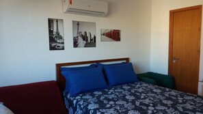 1 quarto, ferros/tábuas de passar roupa, Wi-Fi, roupa de cama