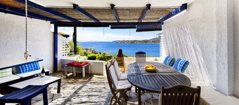 蘇尼翁海洋海濱標誌寺廟景觀 - 希臘出租別墅飯店