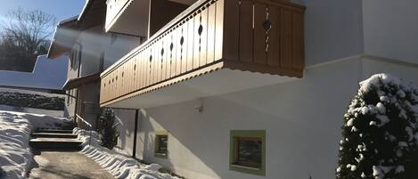 Façade de l’hébergement