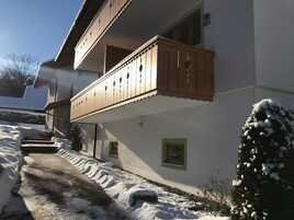 Fachada de la propiedad