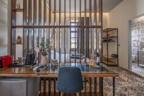 Deluxe-Suite | 1 Schlafzimmer, italienische Bettbezüge von Frette