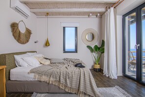 The Acacia Suite Panorama | In-room safe, individually decorated, individually furnished, desk - Maregold Mykonos Micro-Suites, Adults Only (Mykonos)