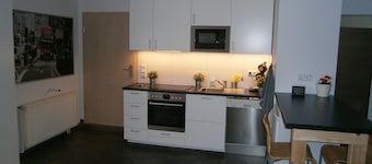 Wohnen im ehemaligen Kaminstudio