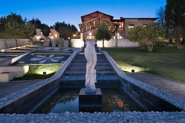 Façade de l’hébergement