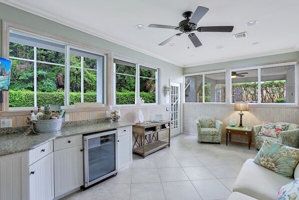 House, Multiple Beds (Florida-style home with pool and step) | 3 bedrooms - Florida-style Home With Pool and Steps to Beach (Marco Island)