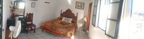 Basic Room, 1 Double Bed | Iron/ironing board, bed sheets - Hotel Las Palomas (Taxco)