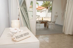 Deluxe-Doppel- oder -Zweibettzimmer | Terrasse/Patio