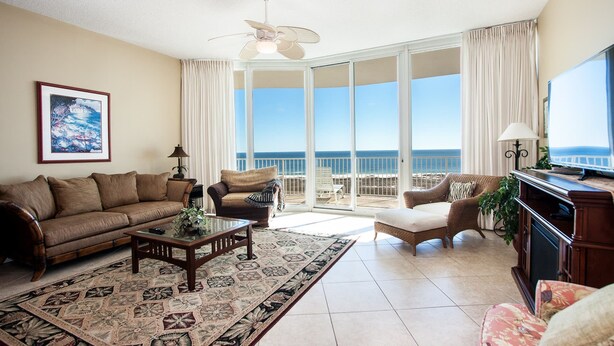 Interior - Penthouse Unit Overlooking the Gulf of Mexico - Unit Crbph14 (Orange Beach)