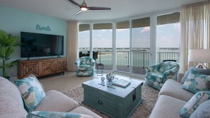Condo, Multiple Beds, Balcony, Ocean View | View from room - Beach Condo Overlooking the Bay - Unit Crb0806 (Orange Beach)