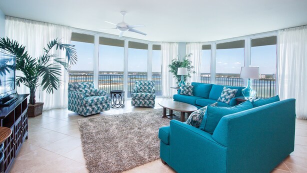 Condo, Multiple Beds, Private Pool, Ocean View | View from room - Coastal Condo With Spacious Wraparound Balcony - Unit Crc1202 (Orange Beach)