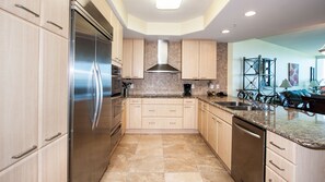 Condo, Multiple Beds, Private Pool, Ocean View | Private kitchen