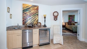 Fridge, microwave, stovetop, dishwasher - Three Bedroom With Balcony Bay View - Unit Crd0206 (Orange Beach)