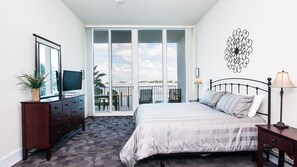 Leilighet, flere senger, balkong | 3 soverom