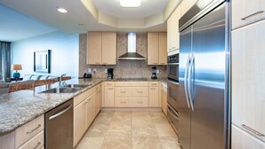 Condo, 1 King Bed with Sofa bed, Private Pool, Ocean View | Private kitchen - Two Bedroom Condo With Panoramic Views - Unit Crd1209 (Orange Beach)