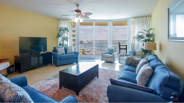 Condo, Multiple Beds, Balcony, Ocean View | View from room - Two Bedroom Waterfront Condo - Unit Crc0601 (Orange Beach)
