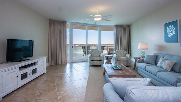 Condo, 1 King Bed, Balcony, Ocean View | View from room - Two Bedroom With Majestic Bay Views - Unit Crc1201 (Orange Beach)