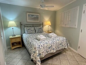 1 間睡房、熨斗/熨衫板、免費 Wi-Fi、床單