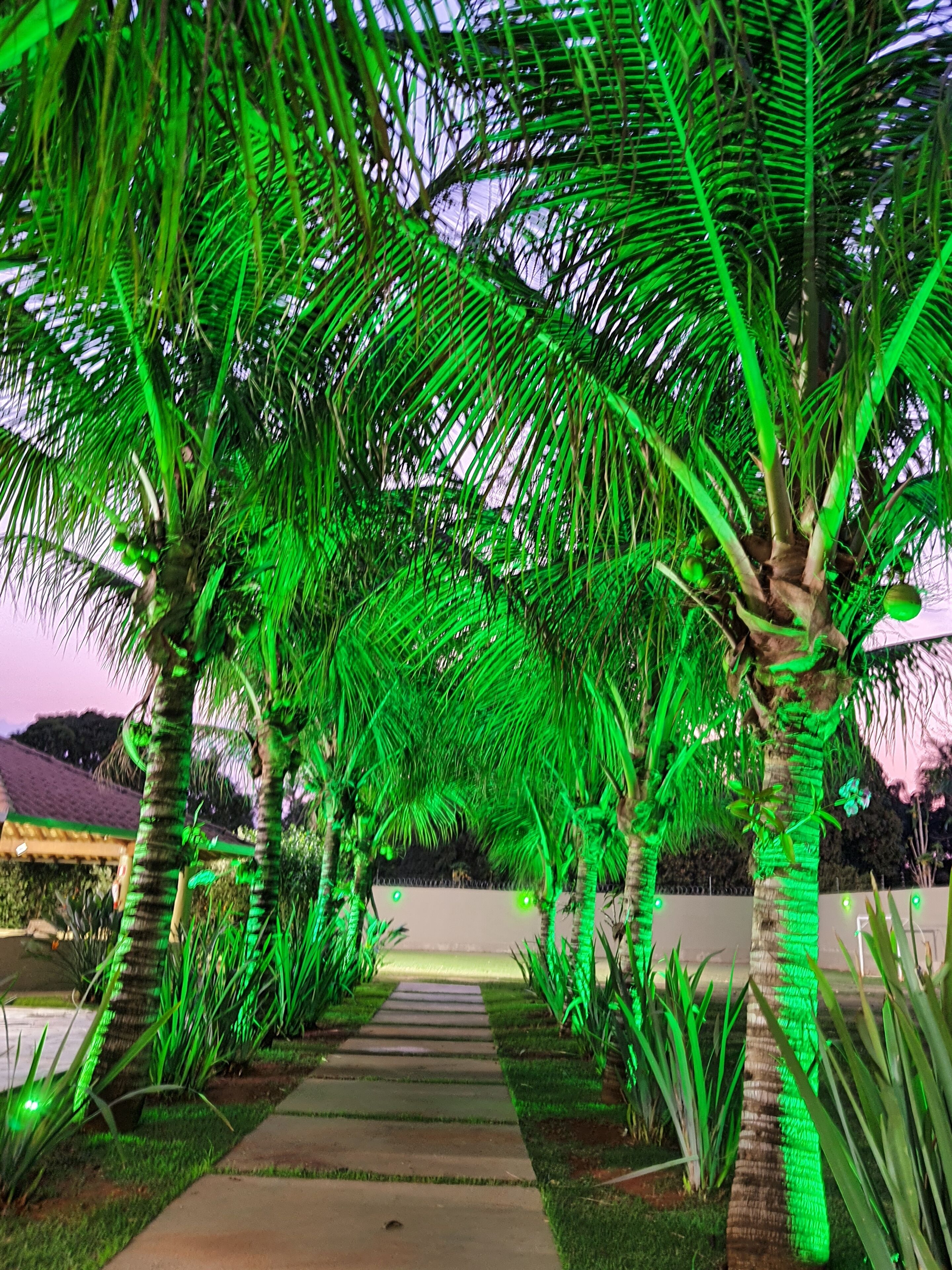 Overnattingsstedets uteområder