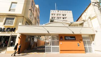 Fassade der Unterkunft