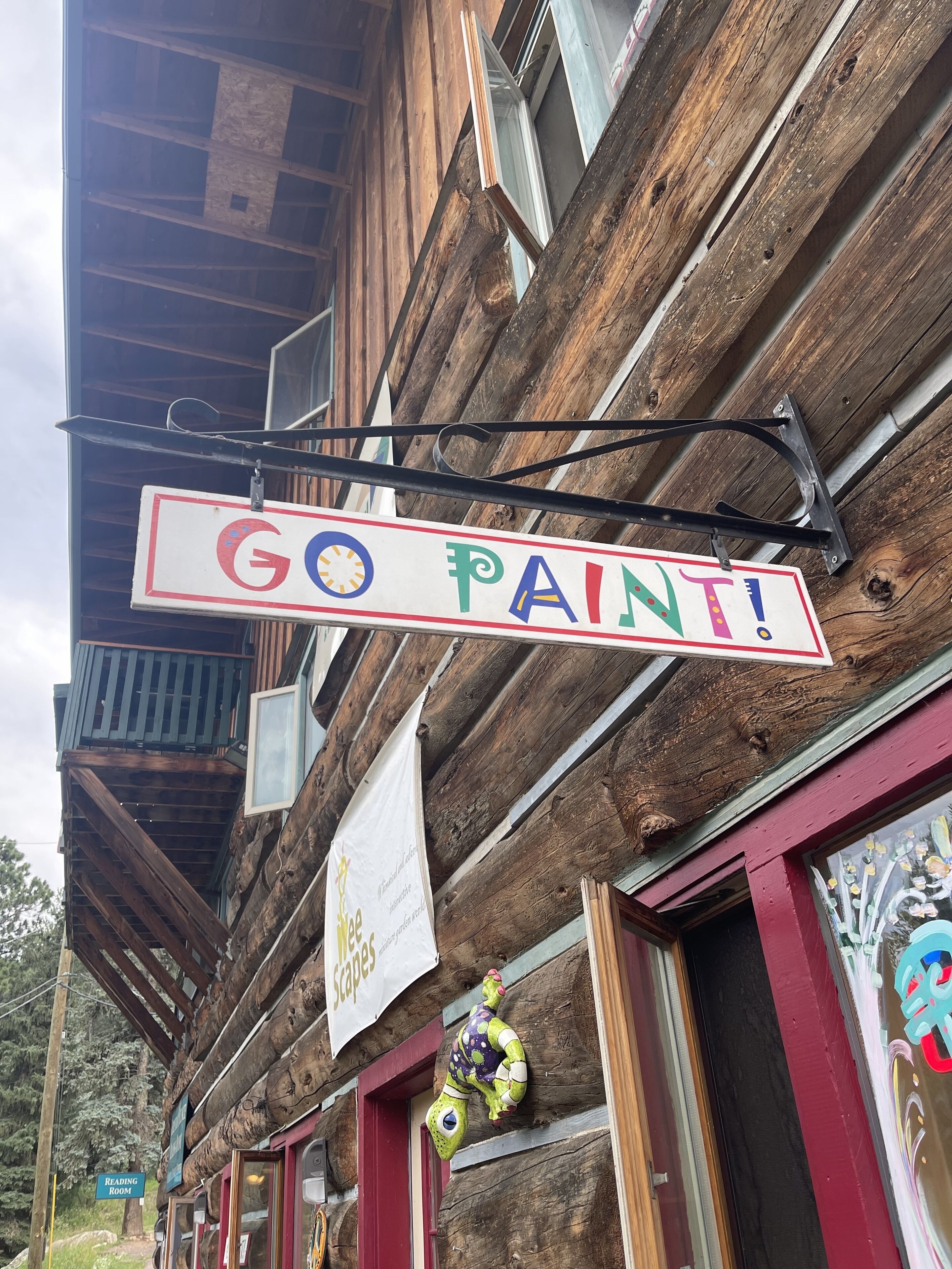 Go Paint - fun outing for pottery painting - downtown Evergreen